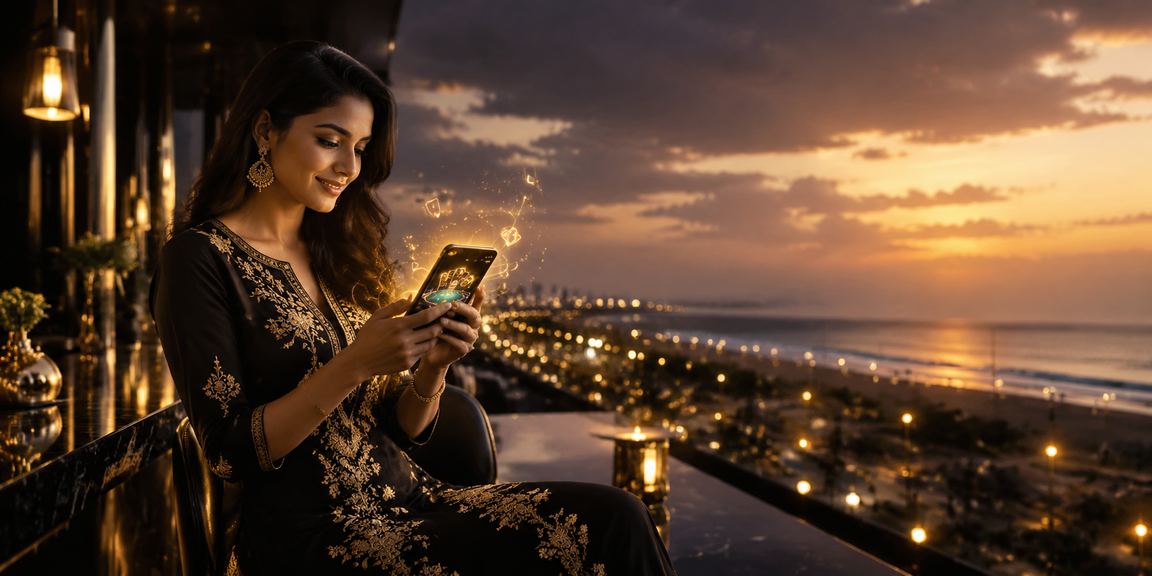 Slots gaming in Chennai with festive Marina Beach backdrop