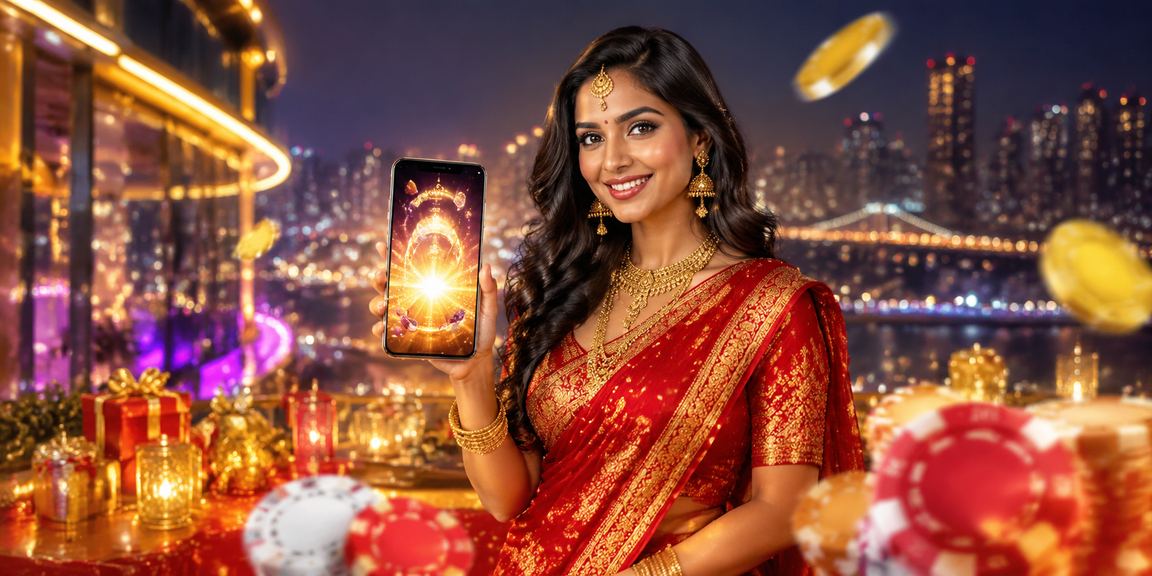 Indian player enjoying mobile casino app in Mumbai